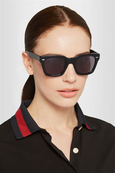 gucci round square-frame acetate sunglasses|Gucci square sunglasses unisex.